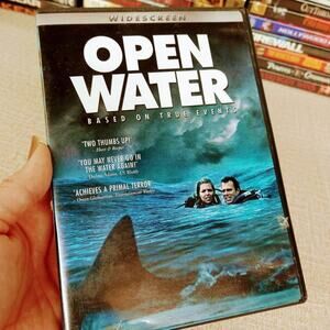 DVD OPEN WATER Scary SHARK MOVIE Based on True Events - Widescreen Horror